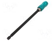 Holder; 1/4"; Overall len: 150mm; Mounting: 1/4" (C6,3mm) WOLFCRAFT