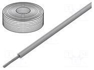 Wire; SiF; 1x4mm2; stranded; Cu; LSZH,silicone; grey; -60÷180°C HELUKABEL