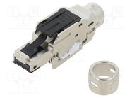 Connector: RJ45; plug; PIN: 4; Cat: 5; shielded; Layout: 8p4c HARTING