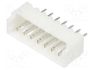 Connector: wire-board; socket; male; 1.25mm; PIN: 7; THT; 125V; 1A ADAM TECH