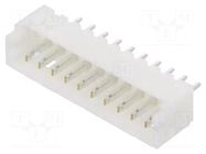 Connector: wire-board; socket; male; PIN: 10; 1A; 125V; vertical; THT ADAM TECH