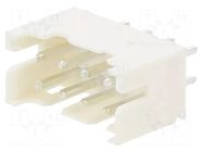 Connector: wire-board; socket; male; PIN: 8; 2A; 100V; straight; THT ADAM TECH