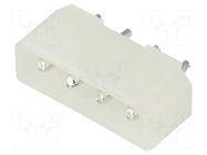 Connector: wire-board; socket; male; PIN: 4; 5A; THT; on PCBs; 5.08mm ADAM TECH