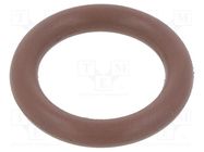 O-ring gasket; FPM; Thk: 3mm; Øint: 13mm; brown; -20÷200°C ORING USZCZELNIENIA TECHNICZNE