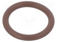 O-ring gasket; FPM; Thk: 3mm; Øint: 18mm; brown; -20÷200°C ORING USZCZELNIENIA TECHNICZNE