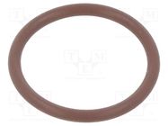 O-ring gasket; FPM; Thk: 2mm; Øint: 19mm; brown; -20÷200°C ORING USZCZELNIENIA TECHNICZNE