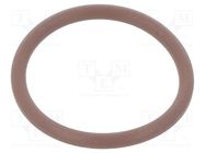 O-ring gasket; FPM; Thk: 2mm; Øint: 20mm; brown; -20÷200°C ORING USZCZELNIENIA TECHNICZNE