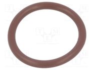 O-ring gasket; FPM; Thk: 3mm; Øint: 24mm; brown; -20÷200°C ORING USZCZELNIENIA TECHNICZNE