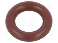 O-ring gasket; FPM; Thk: 3mm; Øint: 8mm; brown; -20÷200°C 