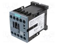 Contactor: 4-pole; NC x2 + NO x2; 24VDC; 12A; 3RT25; -25÷60°C; 690V SIEMENS