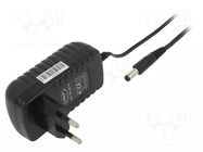 Power supply: switching; mains,plug-in; 9VDC; 1.2A; 13W; 84%; black CELLEVIA POWER