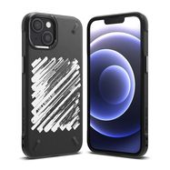 Ringke Onyx Design Durable TPU Case Cover for iPhone 13 mini black (Paint) (OD541E229), Ringke