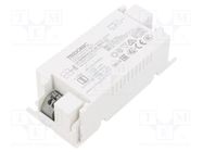 Power supply: switching; LED; 25W; 27÷43VDC; 500mA; 198÷264VAC TRIDONIC