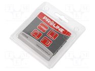 Staples; Width: 11.3mm; L: 8mm; 1000pcs. PROLINE