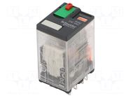 Relay: electromagnetic; DPDT; Ucoil: 230VAC; Icontacts max: 5A SCHNEIDER ELECTRIC