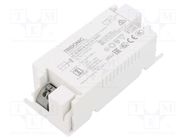 Power supply: switching; LED; 40W; 25÷40VDC; 900mA; 198÷264VAC TRIDONIC