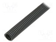 Protective tube; Size: 23; polyamide 6; grey; L: 50m; -40÷105°C PMA