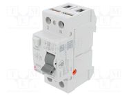 RCD breaker; Inom: 40A; Ires: 30mA; Poles: 2; 230V,400V; IP20; EFI ETI POLAM