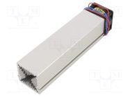 Heatsink: extruded; L: 150mm; W: 40mm; H: 40mm; aluminium; raw; 24m3/h FISCHER ELEKTRONIK