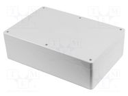 Enclosure: multipurpose; X: 200mm; Y: 300mm; Z: 90mm; 1554; grey; IP68 HAMMOND