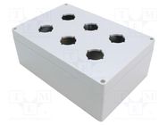 Enclosure: for remote controller; IP66; UL94-5V; X: 160mm; Y: 240mm HAMMOND