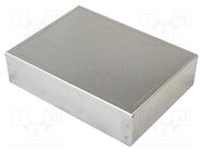 Enclosure: enclosure base; X: 152mm; Y: 203mm; Z: 51mm; 1444; natural HAMMOND