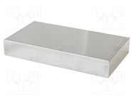 Enclosure: enclosure base; X: 178mm; Y: 330mm; Z: 51mm; 1444; natural HAMMOND