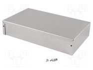 Enclosure: multipurpose; X: 152mm; Y: 254mm; Z: 51mm; 1411; aluminium HAMMOND