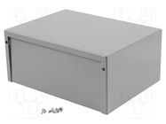 Enclosure: multipurpose; X: 152mm; Y: 203mm; Z: 89mm; 1411; aluminium HAMMOND