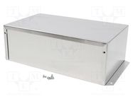 Enclosure: multipurpose; X: 152mm; Y: 254mm; Z: 89mm; 1411; aluminium HAMMOND