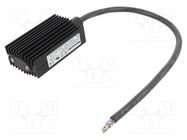 Heater; heatsink; 20W; 110÷250V; IP54; for DIN rail mounting WEIDMÜLLER