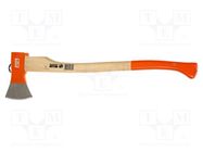 Axe; steel; 800mm; 2.48kg; wood (ash) BAHCO