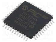 IC: PIC microcontroller; 128kB; 2.3÷3.6VDC; SMD; TQFP44; PIC32 MICROCHIP TECHNOLOGY