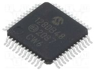 IC: AVR microcontroller; TQFP48; 1.8÷5.5VDC; Cmp: 3; AVR128; AVR-DA MICROCHIP TECHNOLOGY