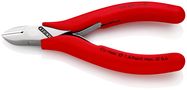 KNIPEX 77 01 115 Electronics Diagonal Cutter with box joint with plastic handles 115 mm