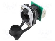 Connector: RJ45; socket; female; etherCON® TOP Series; PIN: 8 NEUTRIK