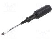 Screwdriver; slot; 6,0x0,9mm; Blade length: 76mm ENGINEER