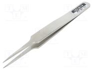 Tweezers; Tweezers len: 30mm; universal; Blades: narrowed 