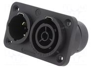 Connector: circular; socket; male,female; PIN: 3; 16A; 250VAC NEUTRIK