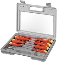 Insulated Screwdriver Set, 8 Pcs. - carefully selected screwdriver set with test light