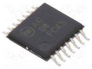 IC: digital; NOT; Ch: 6; IN: 1; SMD; TSSOP14; 2÷6VDC; -40÷85°C; tube ONSEMI