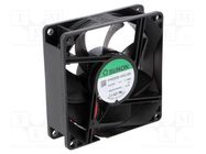 Fan: DC; axial; 24VDC; 80x80x25mm; 62.86m3/h; 30dBA; slide SUNON