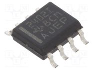 IC: operational amplifier; 5.5kHz; Ch: 2; SO8; tube; IB: 900pA TEXAS INSTRUMENTS