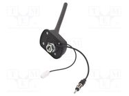 Antenna; car top; 0.16m; AM,FM; universal; 0.135m; 75Ω 4CARMEDIA