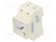 Voltmeter; for DIN rail mounting; 0÷500V; Class: 1.5; True RMS LUMEL