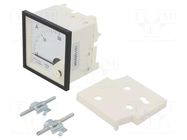 Ammeter; on panel; I DC: 0÷100A; Class: 1.5; Length: 61mm; 600V; MA17 LUMEL