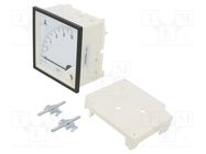 Ammeter; on panel; I DC: 0÷10A; Class: 1.5; Length: 95mm; 600V; MA19 LUMEL