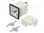 Ammeter; on panel; I DC: 0÷5A; Class: 1.5; Length: 42mm; 600V; MA16 LUMEL