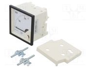 Ammeter; on panel; I DC: 0÷250mA; Class: 1.5; Length: 61mm; 600V LUMEL