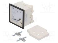 Ammeter; on panel; I DC: 4÷20mA; Class: 1.5; Length: 61mm; 600V; MA17 LUMEL